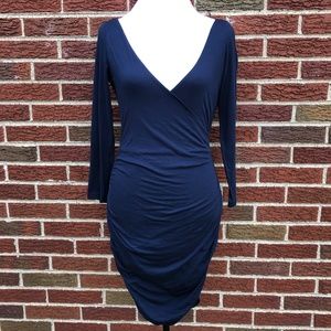Velvet by Graham & Spenser Wrap/V-Back Dress NWOT